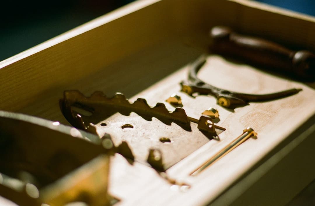 Repaired Iron in bespoke box